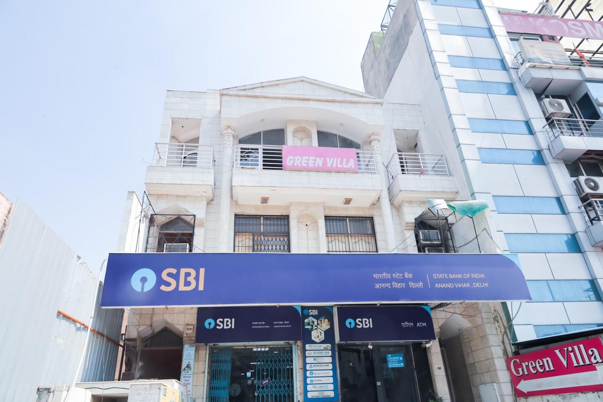 Hotel Green Villa - Near Anand Vihar Station نيودلهي المظهر الخارجي الصورة