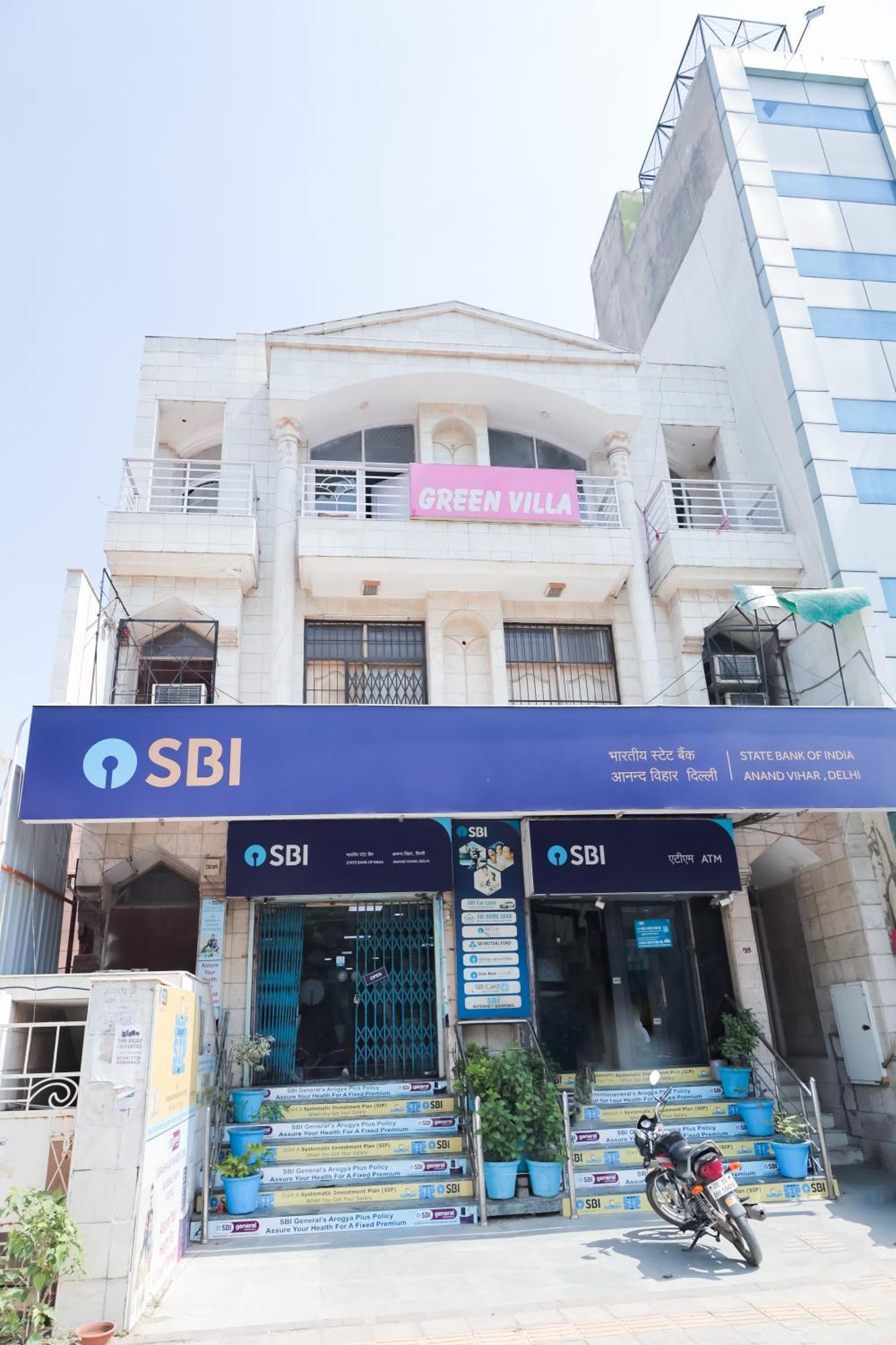 Hotel Green Villa - Near Anand Vihar Station نيودلهي المظهر الخارجي الصورة